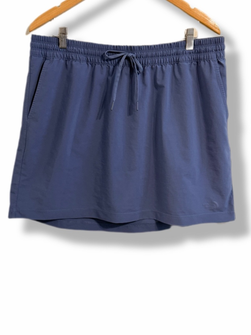 The North Face XL Blue Athletic Skirt Golf Travel Athleisure Pockets